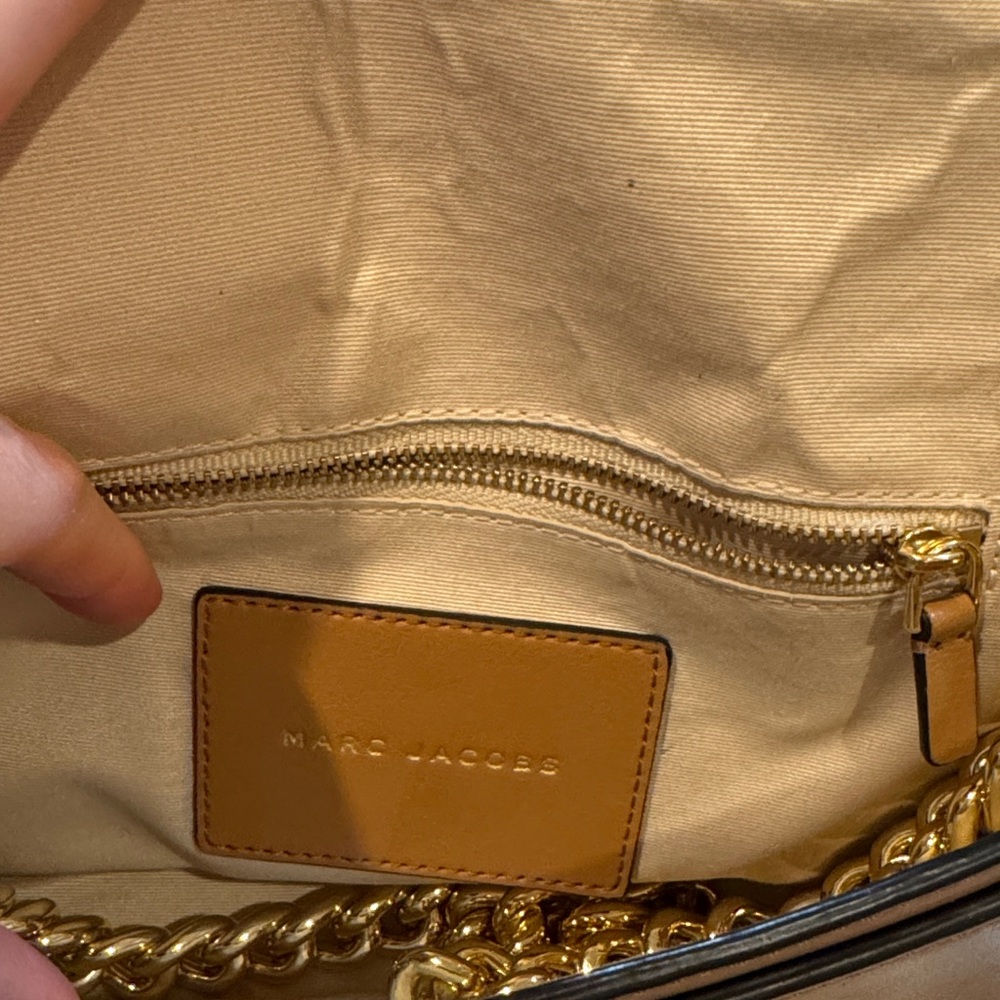 NWOT Marc Jacobs Two-Tone Brown Crossbody Bag - Picture 2 of 4